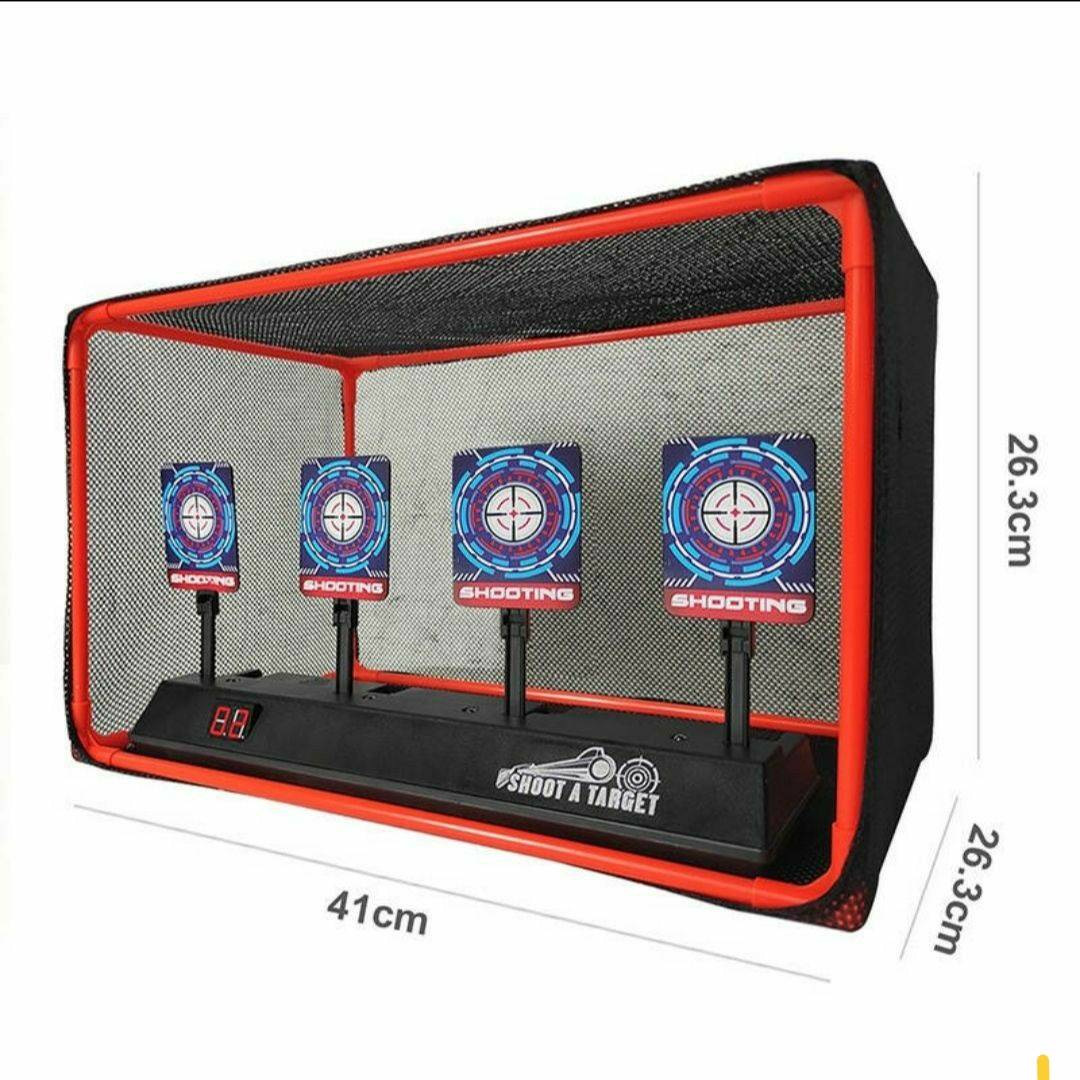 Electronic target [4 target] with net